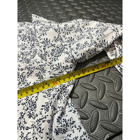 Grayson Frank & Eileen The Changemaker Dress Blue White Long Sleeve Sz 3 Medium - Picture 7 of 10